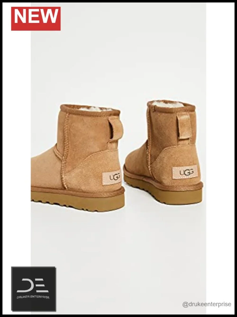 UGG Classic Mini II Women's Sheepskin Ankle Boots Water Resistant Pull-On